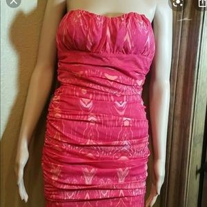 Strapless Bebe dress
